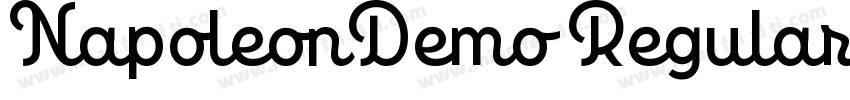 NapoleonDemo Regular字体转换